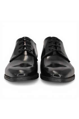 Scarpa allacciata uomo Dino Draghi in vitello spazzolato colore nero. DINO DRAGHI | 8810-SPAZZ. NERO